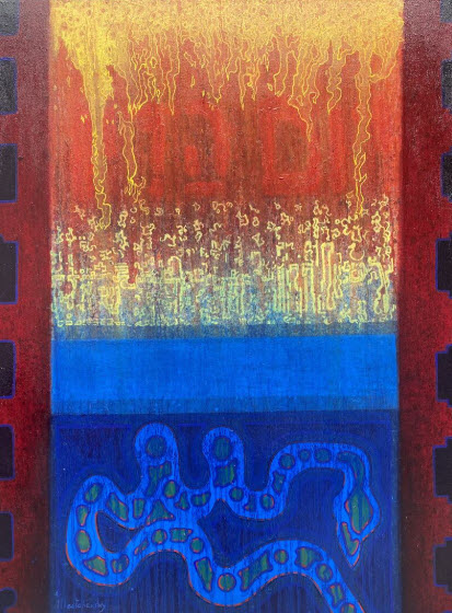 Boris Mestchersky - Le nouveau Testament - 2026 - Artiste peintre Liégeois. Cosmogonie Céleste et Terrestre