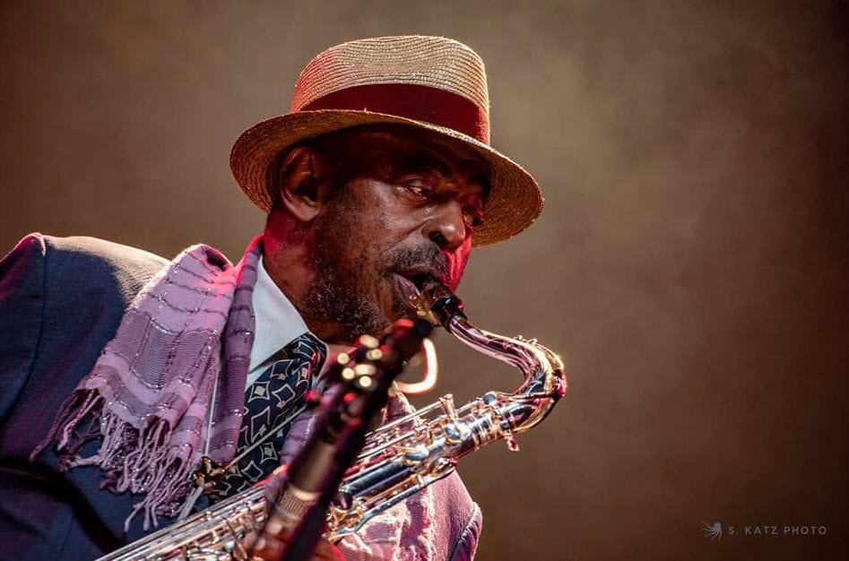 Le Saxophoniste Archie Shepp / Gent Jazz 2022 , photographie Katz Sigmund - Katz photo