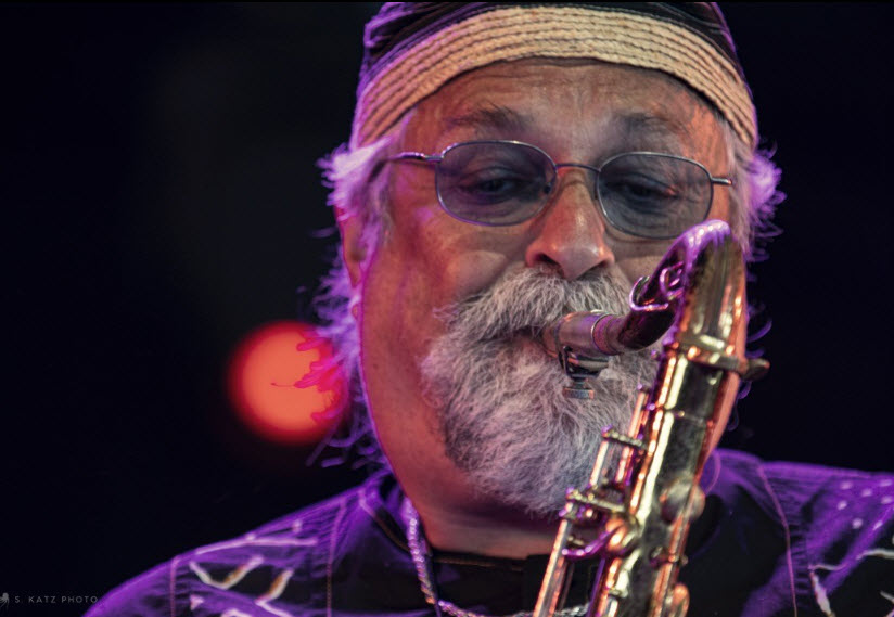 Le saxophoniste Joe Lovano / en concert au Gent Jazz 2022, photographie Katz photo
