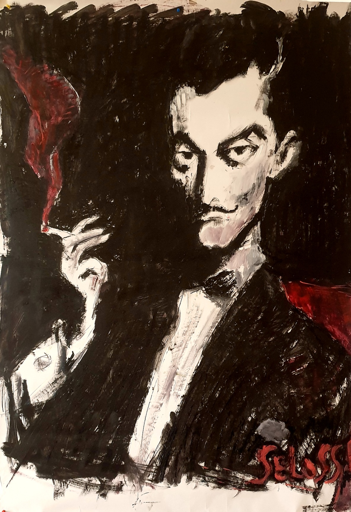 Jérôme Selosse: Élégance Sombre, L'Homme au Cigare