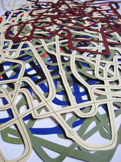 Gundi Falk - Entrelacs Dynamiques en Relief