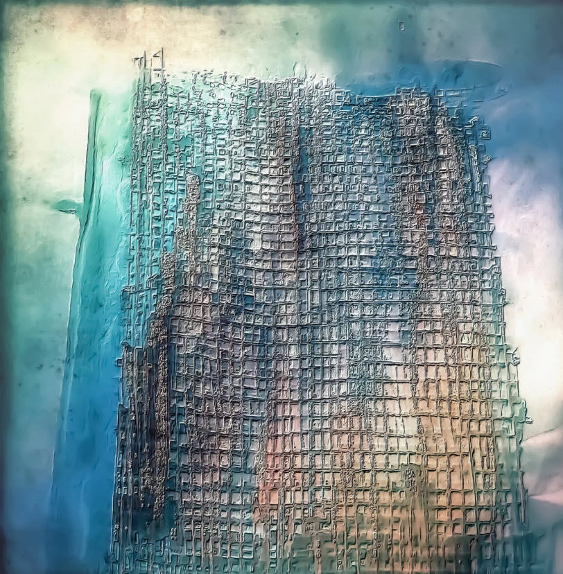 Tour de Babel 2.0 – Bruno Ceretta - Oeuvre Peinture Numérique Bruxelles