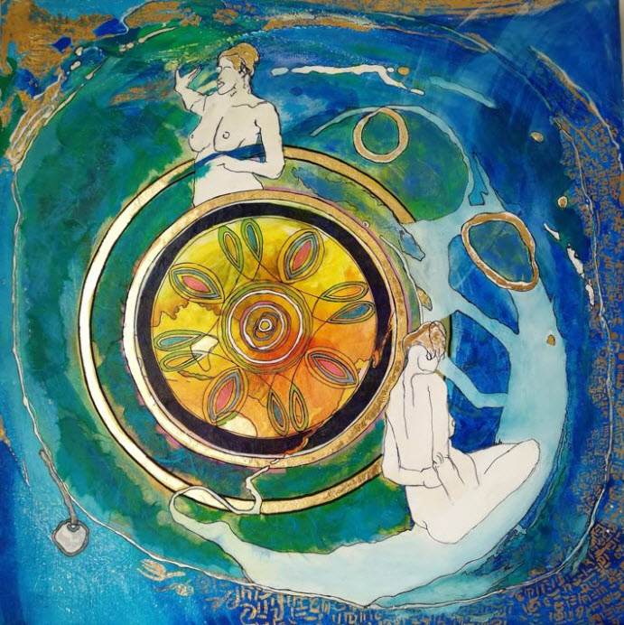 "Choisir" (2019) Peinture par Christel Totté