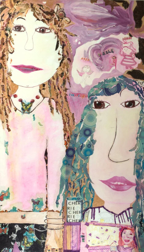L’enfance Oeuvre réalisée par Christel Totté.