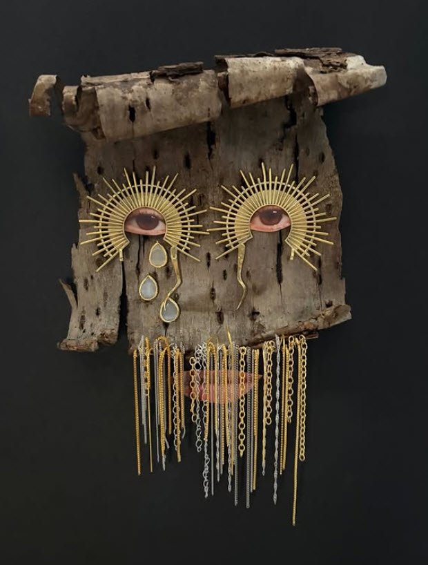Créature Ornementale de Schmickrath, Artiste collagiste Bruxelles