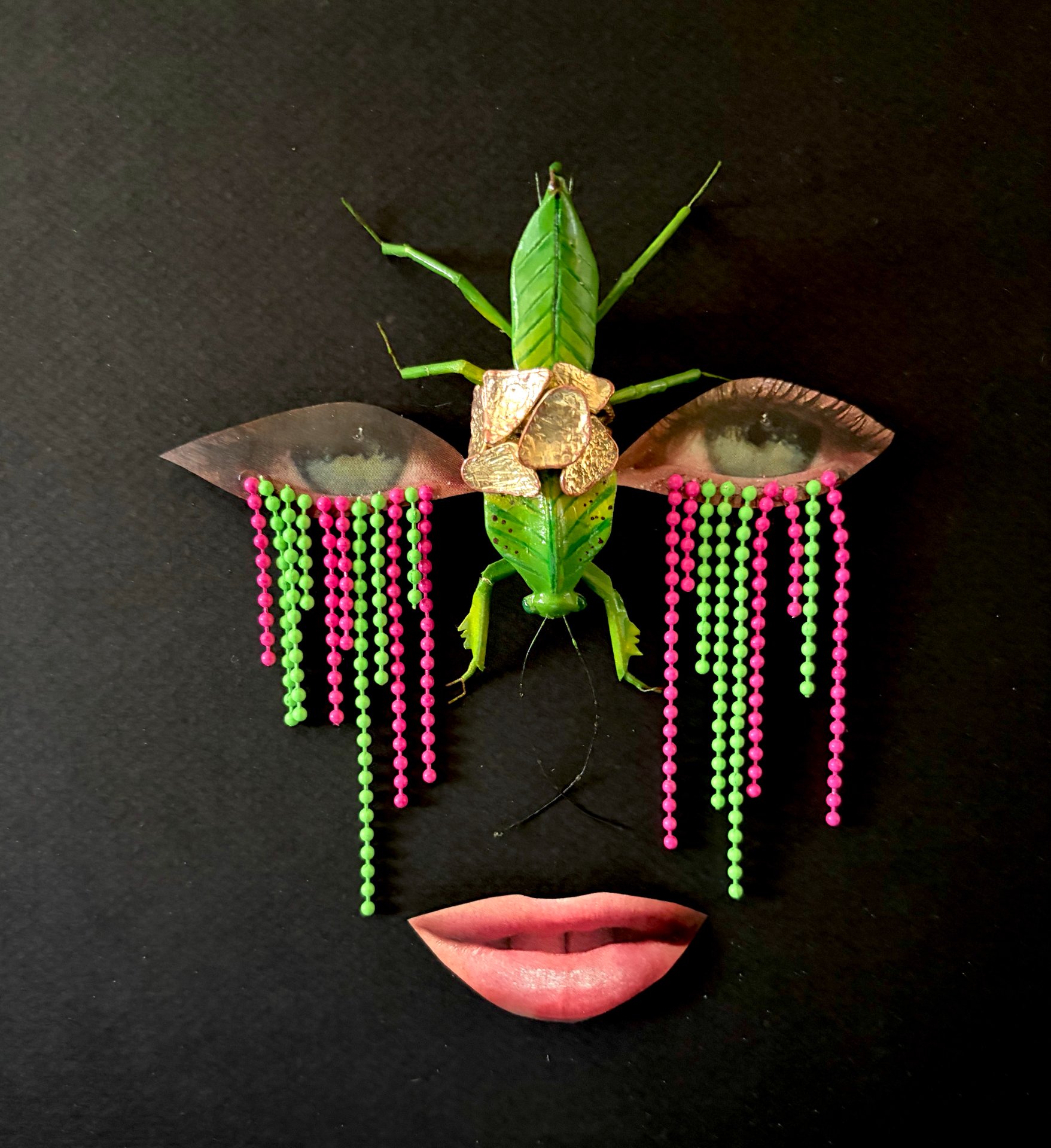 Insecte-Visage Fluorescent Schmickrath Bruxelles — Eric Schmickrath