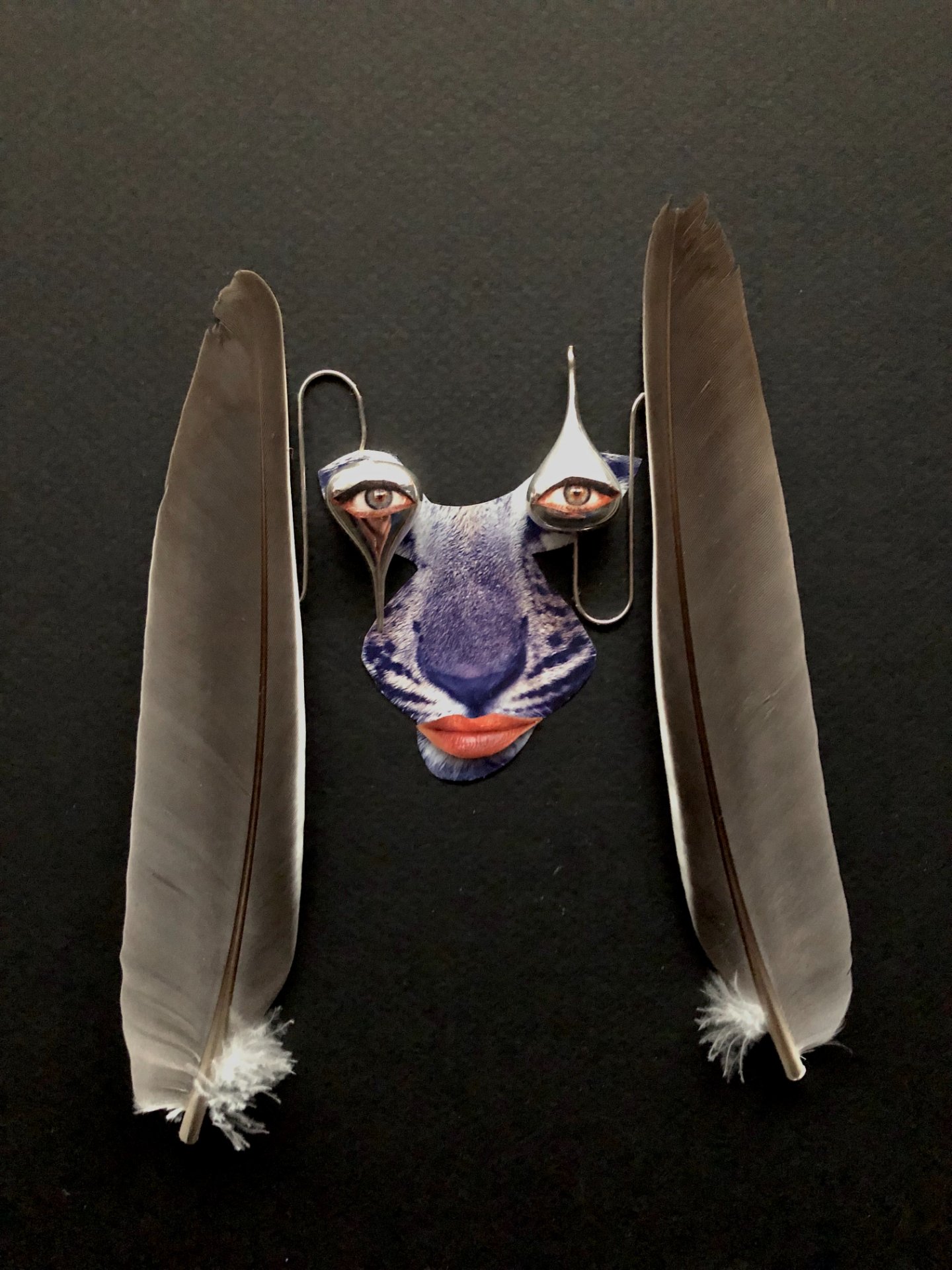 Masque Hybride aux Plumes – Eric Schmickrath — Eric Schmickrath