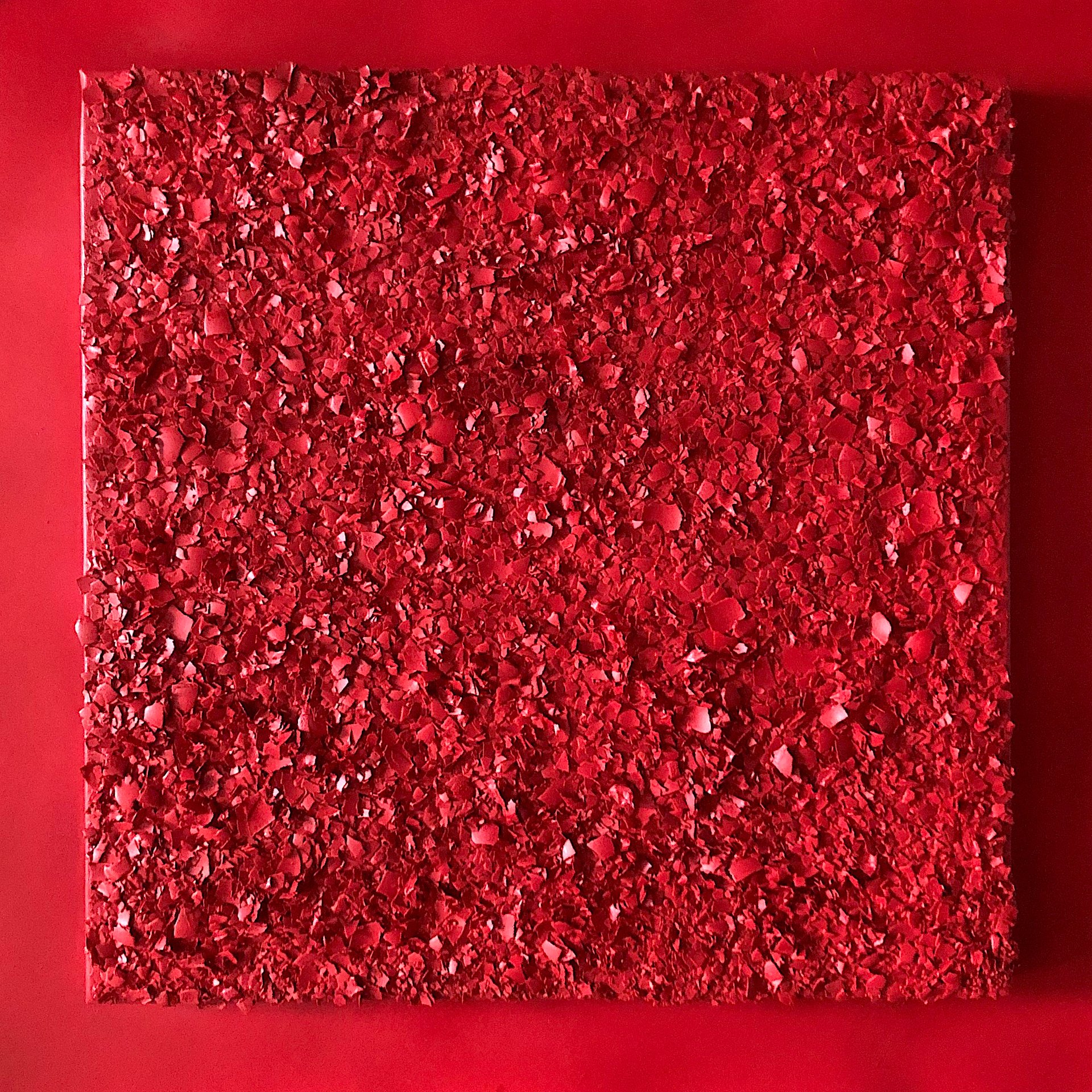 Monochrome Rouge Textural d'Eric Schmickrath — Eric Schmickrath