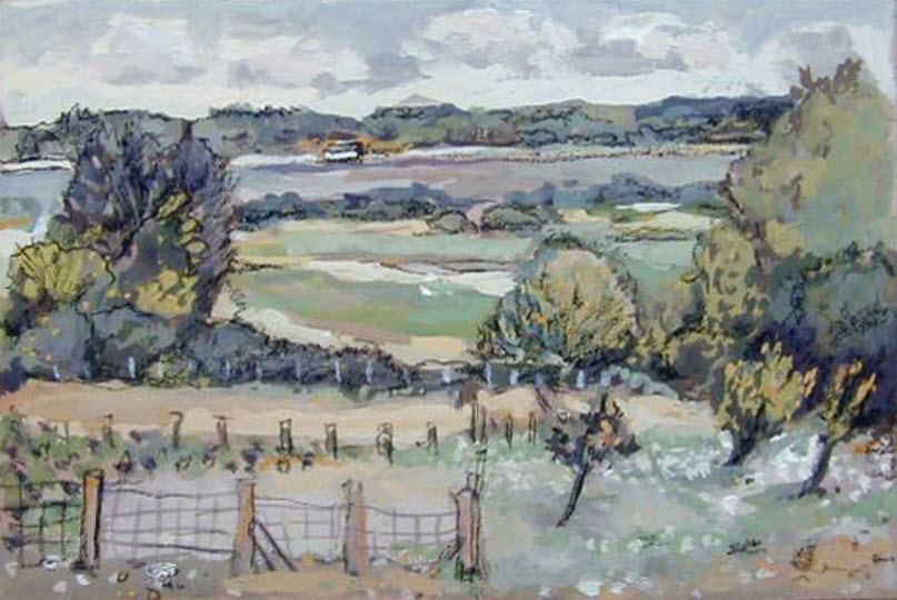 Paysage rural français - L'île aux moines - par Isabelle Garnier Sagne