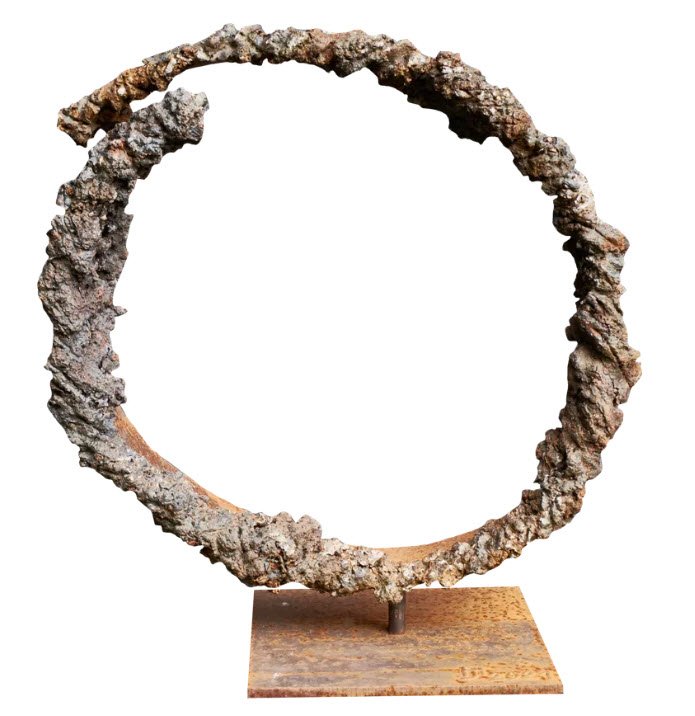 Une Attitude II - Sculpture en acier d'Halinka Jakubowska réalisée en 2020 en Belgique — Halinka Jakubowska