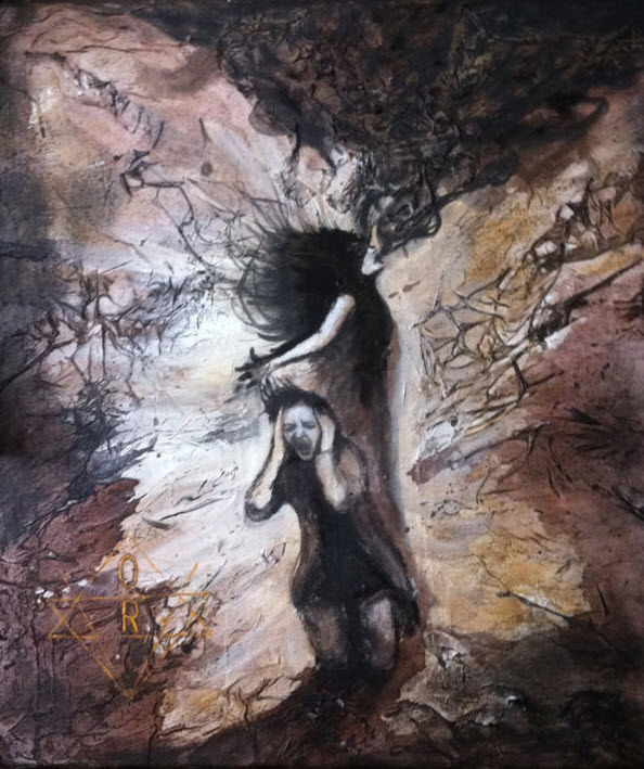 Stop a la souffrance. Peinture par Olena Rabitcheva