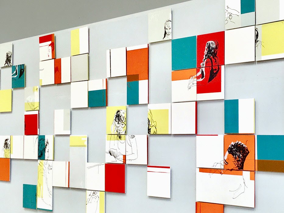 Installation modulaire Véronique Hariga Bruxelles — Véronique Hariga