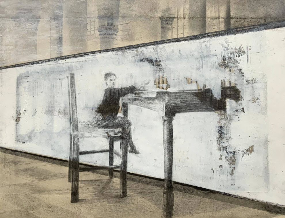 A l'ombre des Géants - Duo Véronique Poppe - Christian Rolet - Artistes plasticiens belges.