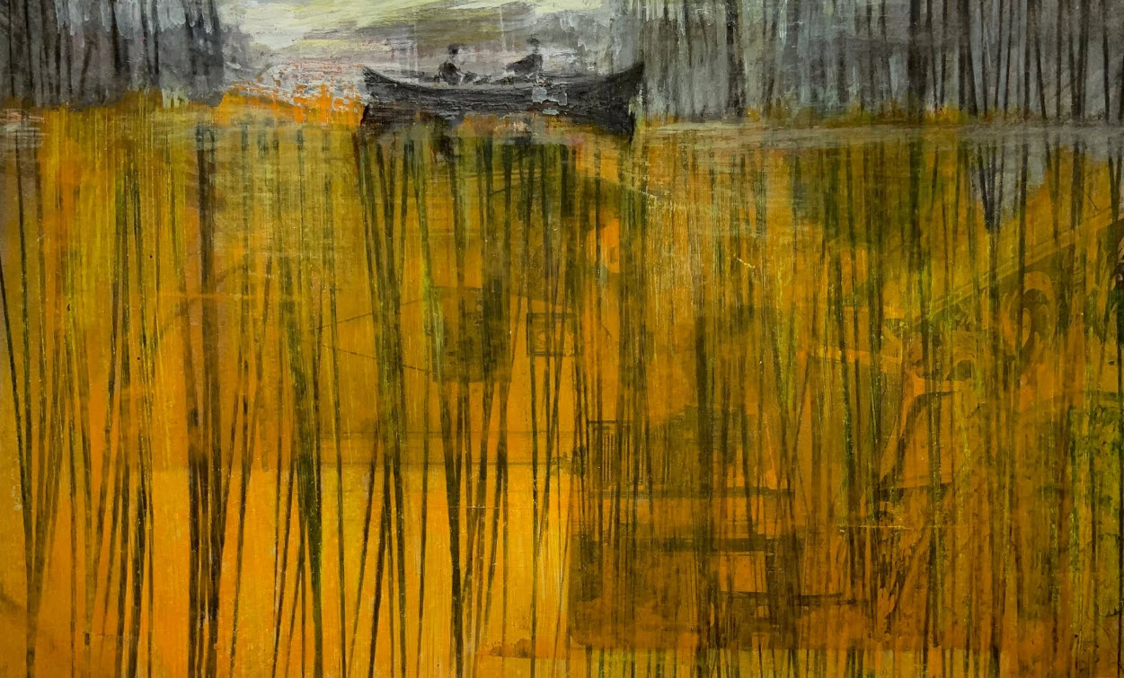 Oeuvre en duo - Série "Le grand théâtre" 2024 de Véronique Poppe  et Christian Rolet