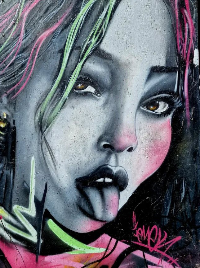 Portrait urbain - urban art - cliché de Pierre Agache Bruxelles — Pierre Agache