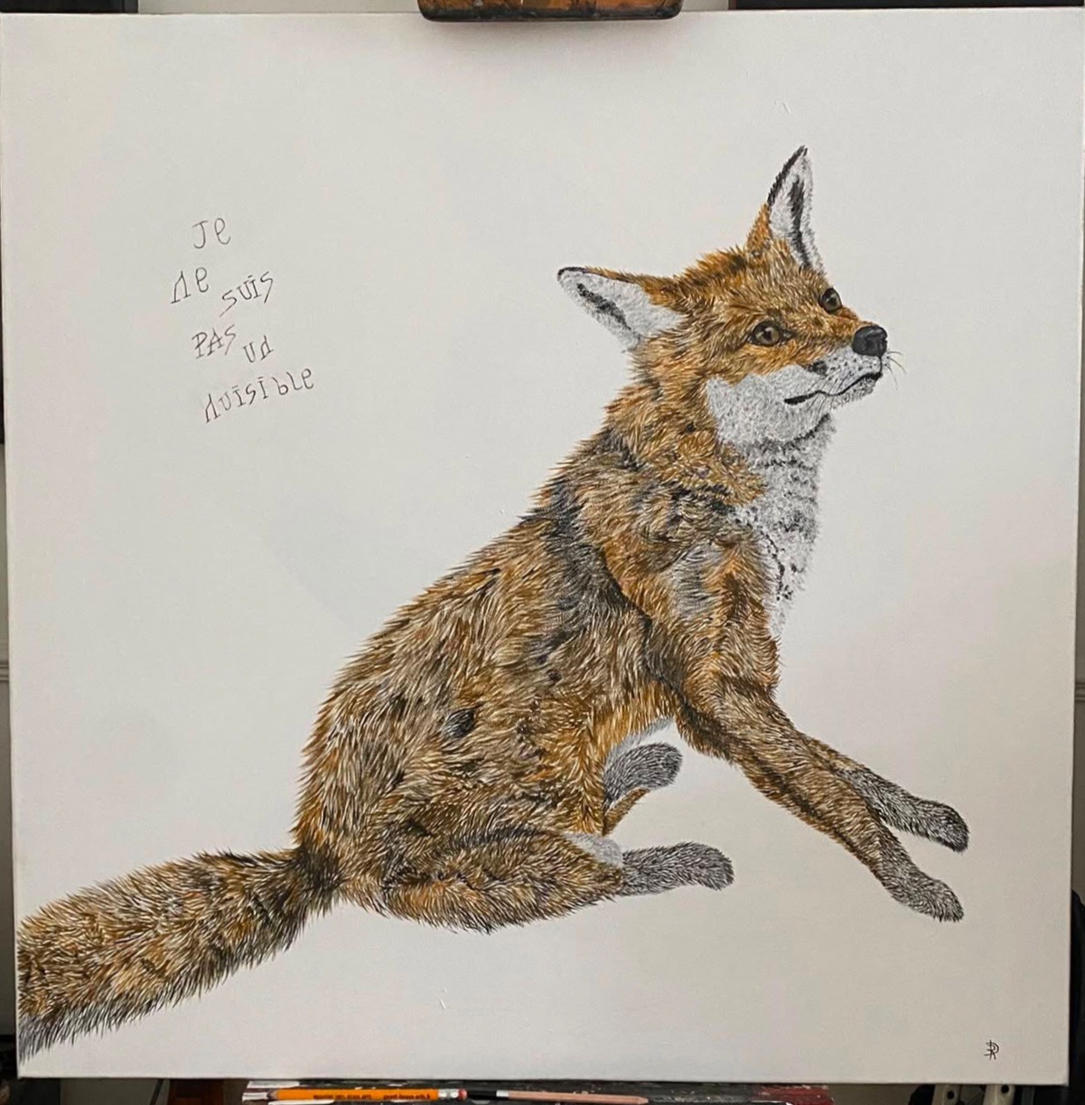 Renard "je ne suis pas un nuisible" 1 — Rose de la Haye