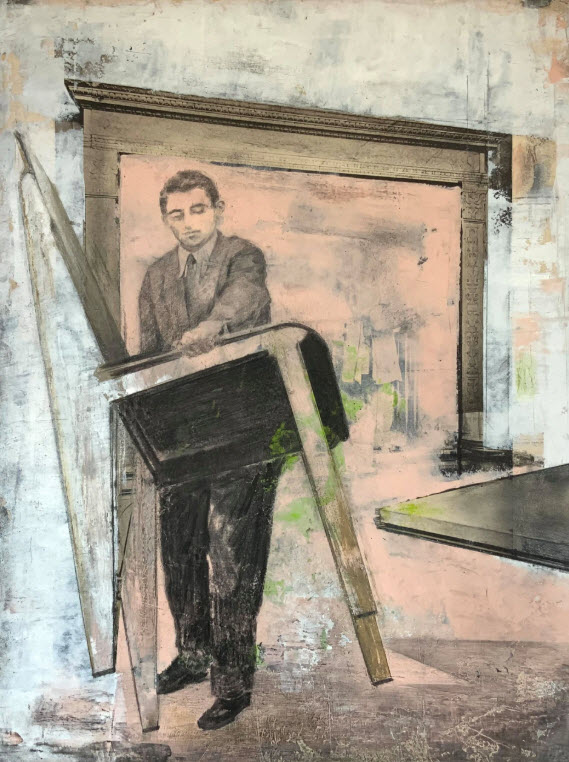 Série "A l'ombre des Géants" - Peinture en  Duo - Véronique Poppe et Christian Rolet