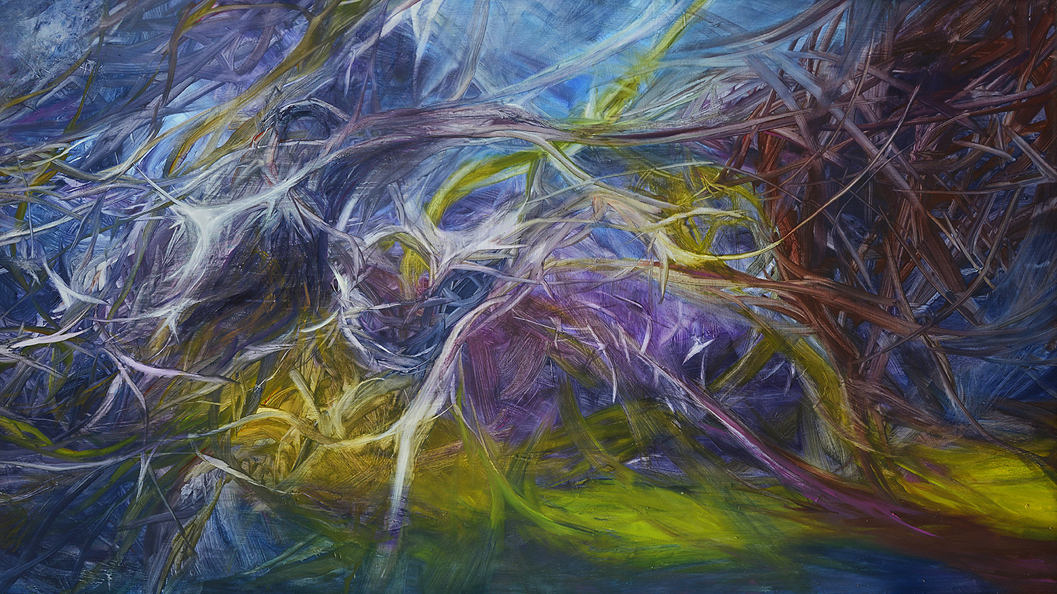Entrelacement _90cm x 160 cm