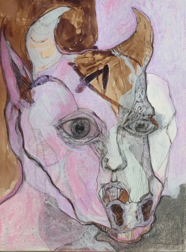 Valérie Vandevondel - "Adoration, Détestation" de la série "Taureau" — Valérie Vandevondel