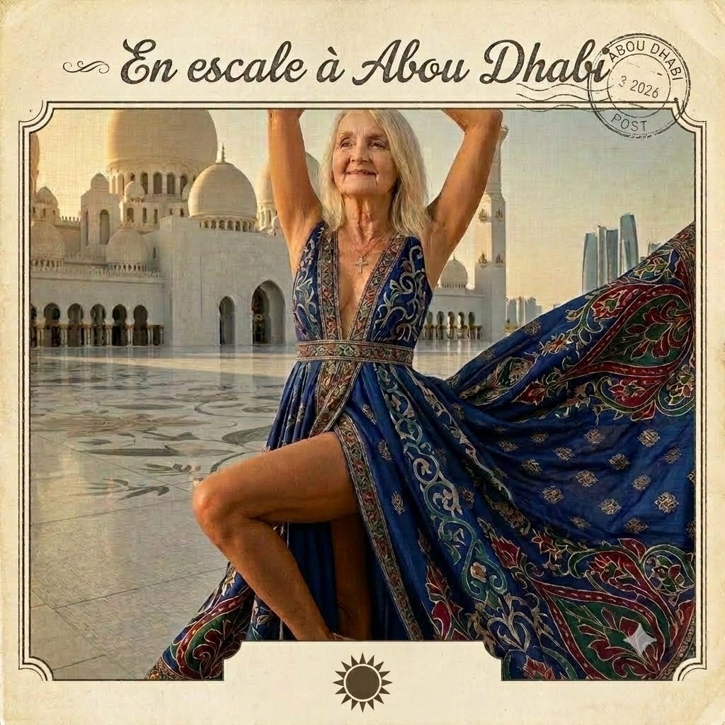 En escale à Abou Dhabi - Josette Selosse