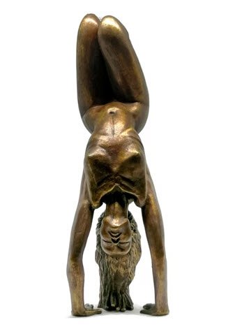 SENS DESSUS DESSOUS par Tegan Pick sculpture en bronze — Tegan Pick