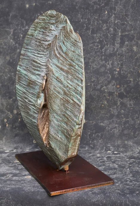"Première Respiration" bronze de Halinka Jakubowska 2022  • Sculpteure Belgique — mise en situation Importé — Halinka Jakubowska, Liège, Belgique