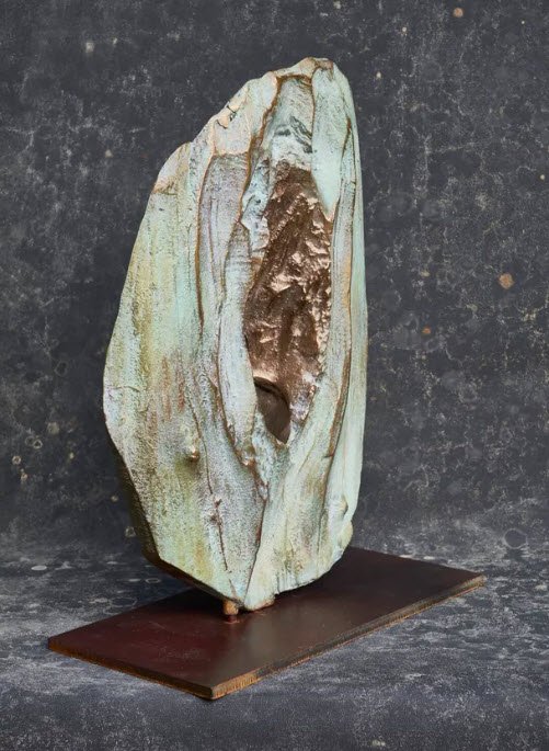 "Première Respiration" bronze de Halinka Jakubowska 2022  • Sculpteure Belgique — mise en situation Importé — Halinka Jakubowska, Liège, Belgique