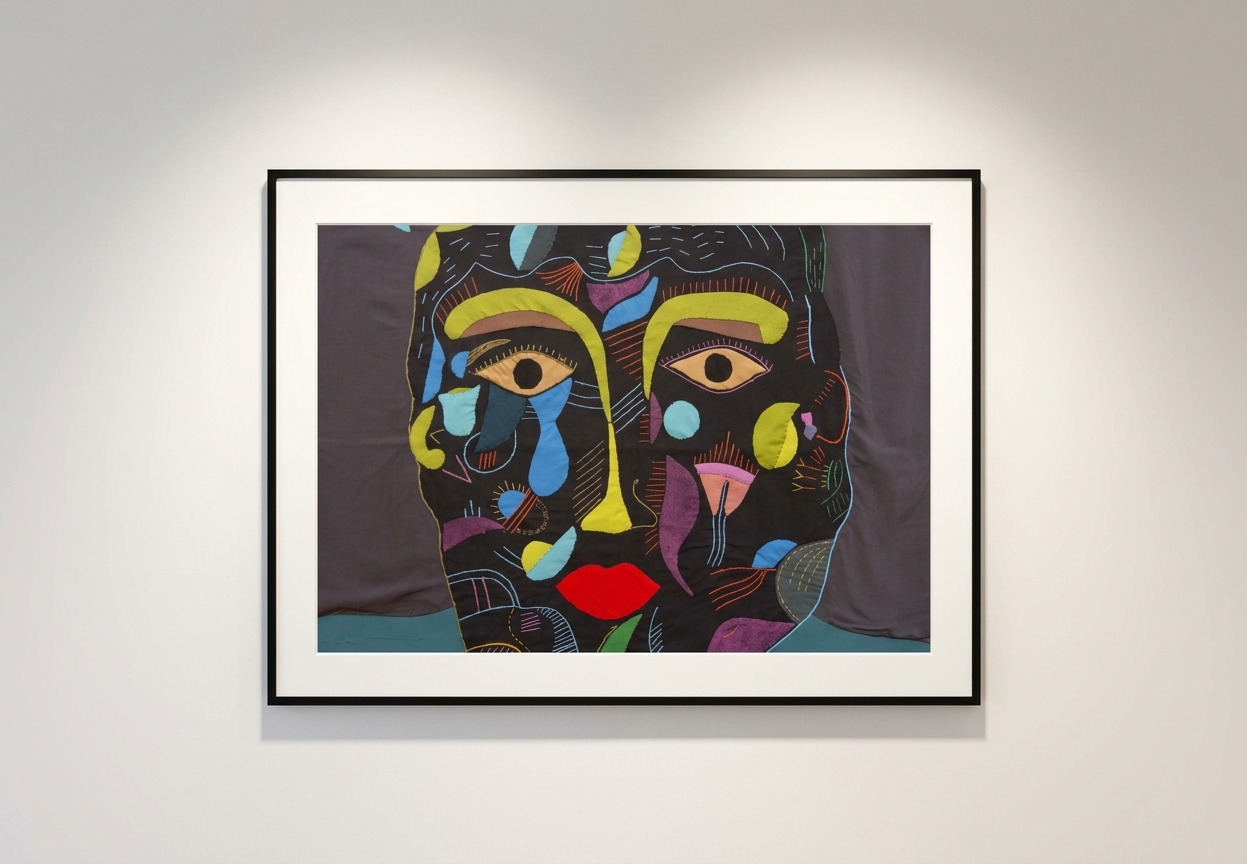 Visages par Maninel Kaos - exposition au Caire 2025 — Maninel Kaos