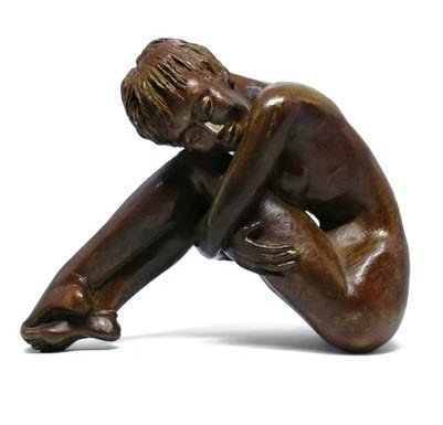 FAUSSE TIMIDE - Sculpture en Bronze par Tegan Pick — mise en situation Importé — Tegan Pick, Bruxelles, Belgique