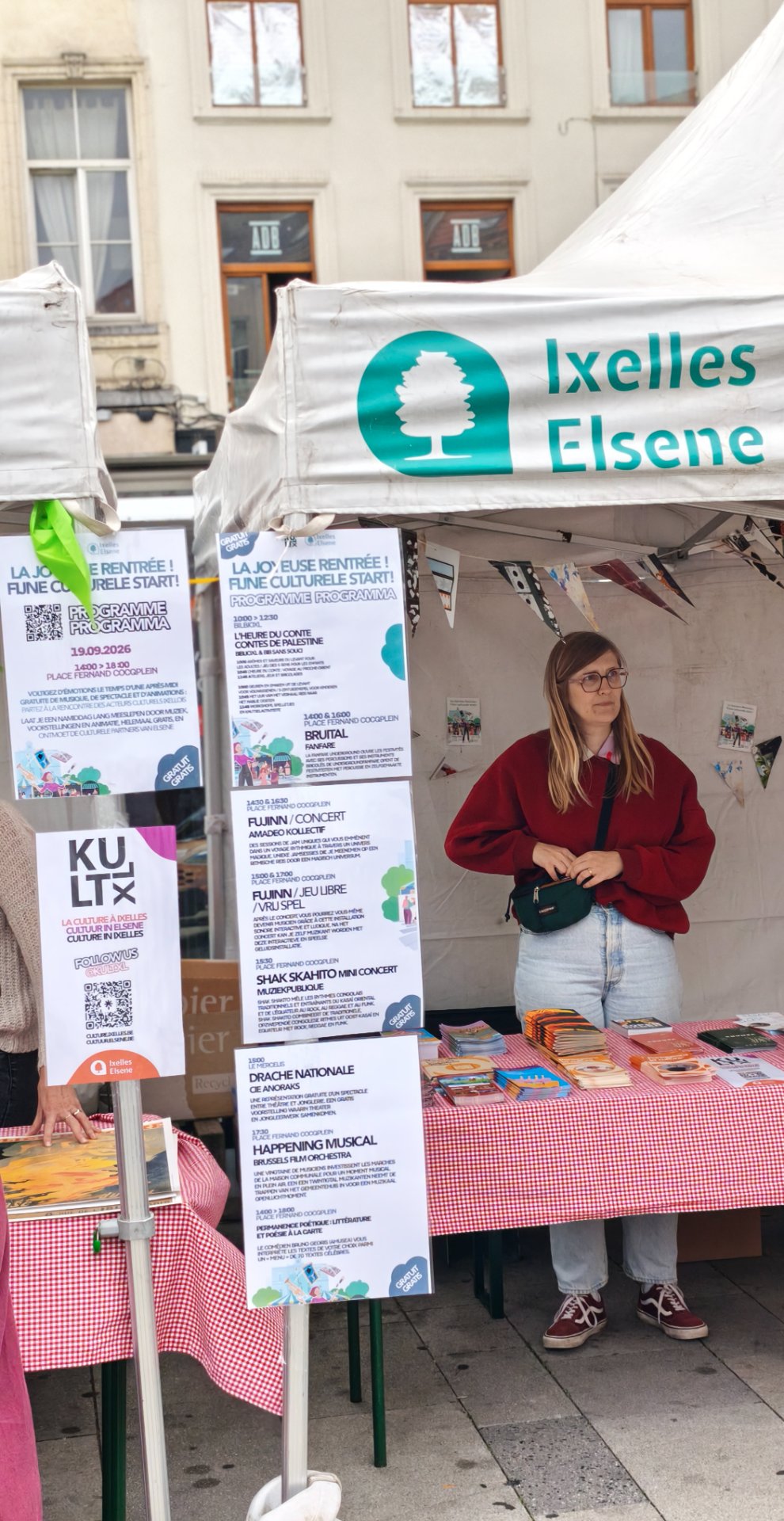 Photographie — La Joyeuse Rentrée 2026 à Ixelles : Festival Culturel Gratuit à la Place Fernand Cocq