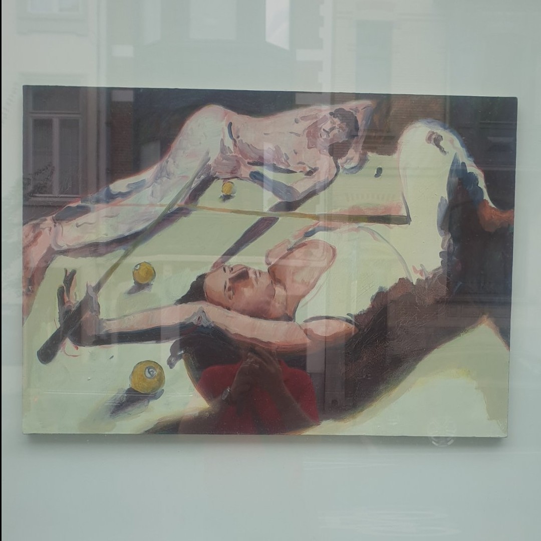 Photographie — Exposition Entr’acte d’été - Galerie Peter Gaugy Gallery - Cambre - Ixelles -Bruxelles
Benjamin Blanc
Lodge, 2025
Oil on canvas
100 x 130 cm
3 900 € (TVA comprise)
