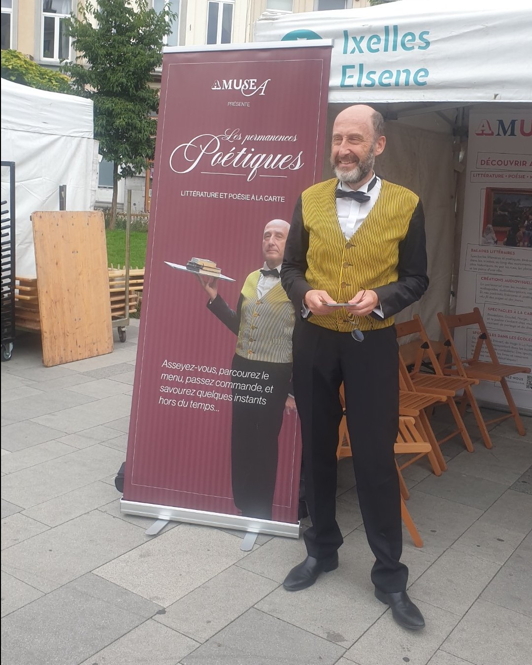 Découvrir autrement la littérature et la poésie.

Photographie — La Joyeuse Rentrée 2026 à Ixelles : Festival Culturel Gratuit à la Place Fernand Cocq