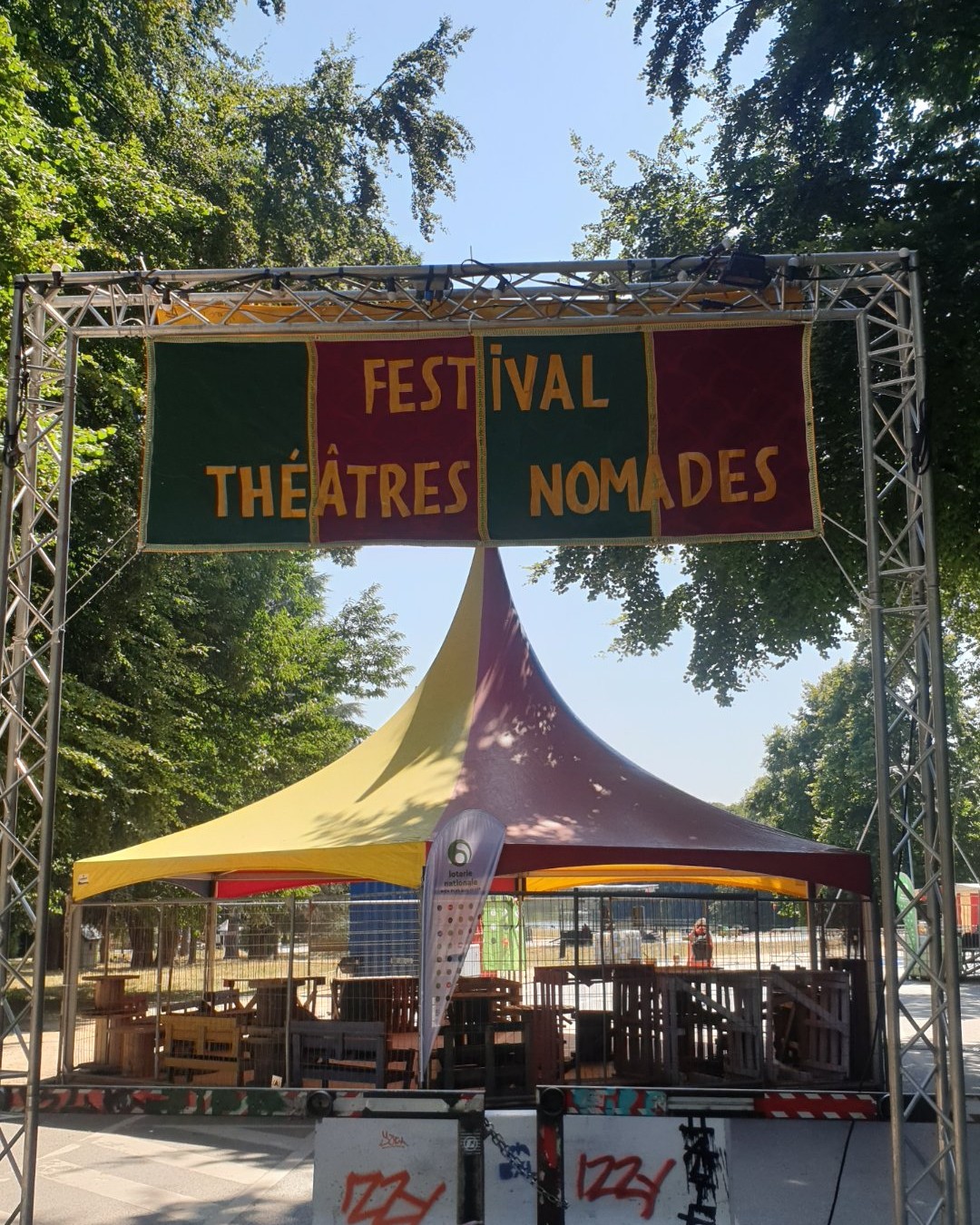 Photographie — Festival Théâtres Nomades, Bois de la Chambre, Bruxelles