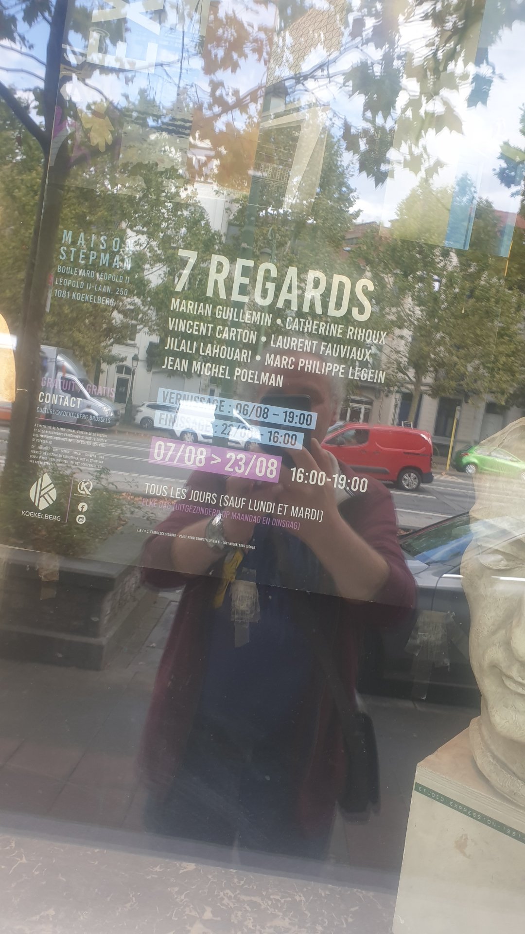 Photographie — Exposition "7 Regards" - Maison Stepman, Bruxelles
Ma visite de l'expo.
