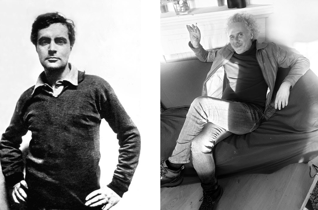 Portrait d'Amedeo Modigliani, mains sur les hanches, et de Jérôme Selosse, la main levée : les photos de l'affiche.

Les deux portraits de l'affiche, en noir et blanc : Modigliani debout, pull sombre et col blanc ; Jérôme Selosse assis, détendu, la main levée en salut. Un face-à-face amical entre le peintre de Montparnasse et l'artiste bruxellois.

À voir le vendredi 6 novembre 2026, de 18h à 22h, chez SELOSSE ART, 22 avenue Armand Huysmans, 1050 Ixelles — journée « Modigliani vs Selosse » du Parcours d'Artistes d'Ixelles. Entrée libre.

🎨 Jérôme Selosse sur DROPMUSE : https://dropmuse.art/artiste/jerome-selosse-artiste-numerique-dessinateur-bruxelles
🌐 Son site : https://www.selosse.art
📍 Parcours d'Artistes d'Ixelles 2026 : https://dropmuse.art/evenement/parcours-dartistes-dixelles-2026-ateliers-ouverts-creation-locale-ixelles-ixelles-bruxelles