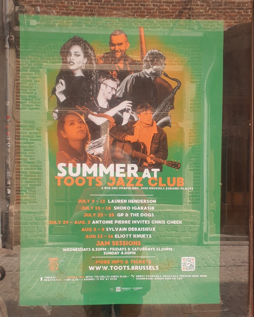 Photographie — Toots Jazz Club, Bruxelles