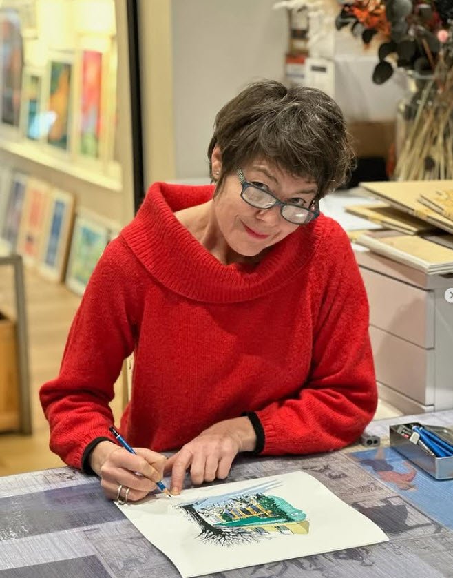 Signature - Véronique Hariga, dessinatrice et illustratrice Ixelles — Véronique Hariga