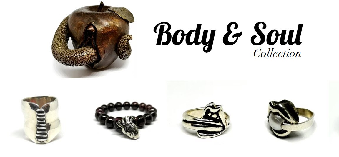 Body & Soul Collection — bijoux sculptés par Tegan Pick — Tegan Pick