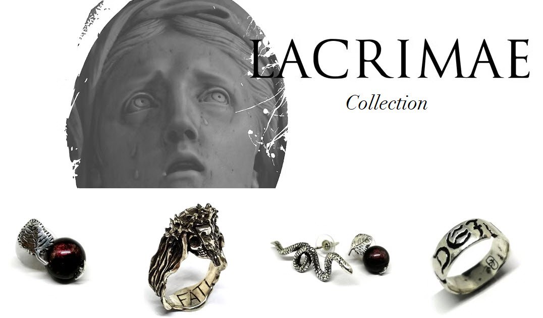 Collection Lacrimae — bijoux sculptés par Tegan Pick, AMOR FATI — Tegan Pick