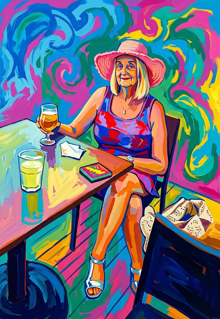 L'Été en Rose, Verre à la Main