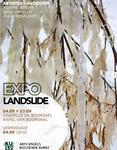 L'art s'empare du patrimoine à l'exposition "Landslide" (Chapelle de Boondael) Ixelles