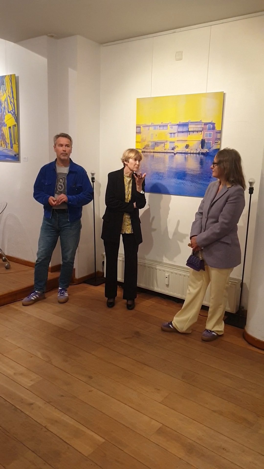 Vernissage « Haz-Art & Imprévues » : Mot d'accueil à Art Base Bruxelles