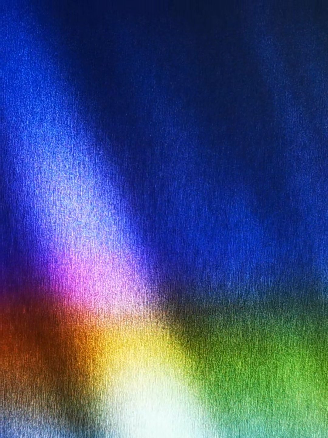 Aurores boréales bleue (30x40cm) — Alexandra Daoust 
