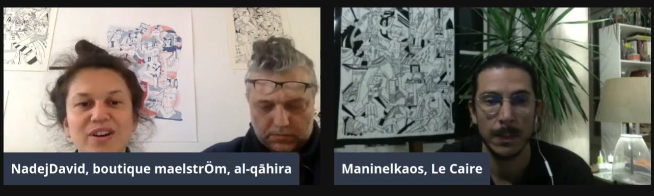Rencontre avec l'artiste plasticien Maninel Kaos (Le Caire / Bruxelles) | Boutique Maelström — Maninel Kaos