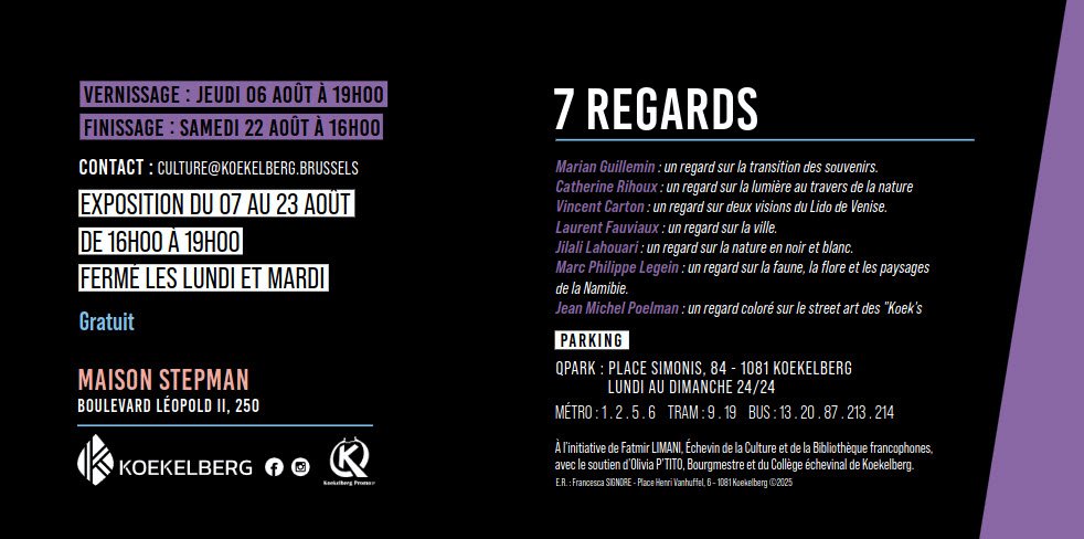 Exposition "7 Regards" - Maison Stepman