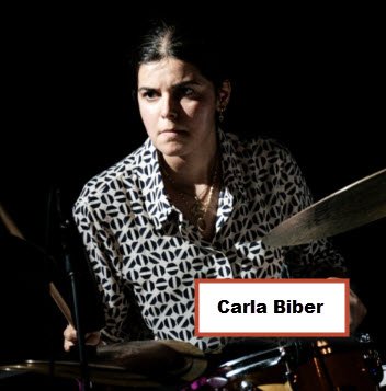 Concert Carla Biber - Jazz batterie - Schaerbeek - Bruxelles