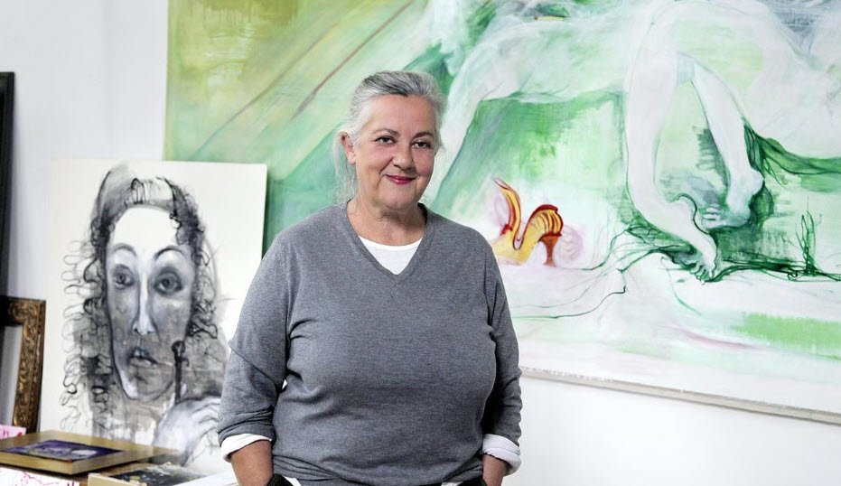 Exposition Christa Näher - expo peinture au KIN Brussels - Bruxelles