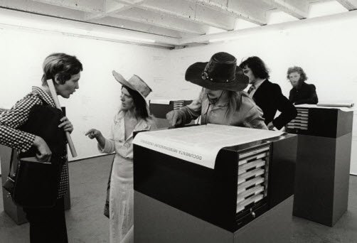 Exposition Conceptual art from the 1960's and 1970's : Stanley Brown, Joseph Kosuth, Robert Barry, Art & Language - Mulier Gallery - Ixelles - Bruxelles