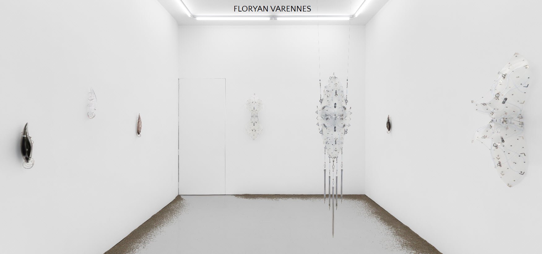 Exposition Floryan Varennes - Artiste plasticien - Installation à la Irène Laub Gallery - Ixelles - Bruxelles