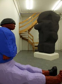 Exposition Gijs Milius - 'Gespräch unter Jungmännern / Conversation entre demoiselles' - Uccle - Bruxelles